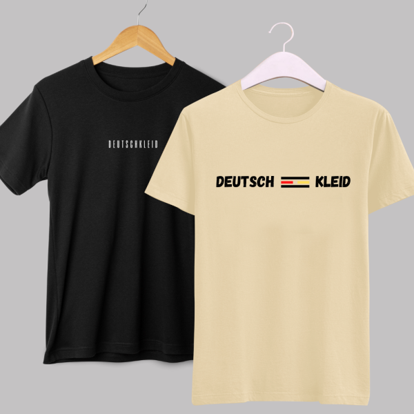 Tan and Black T-Shirt Combo – Premium Cotton Tees for Comfort and Style