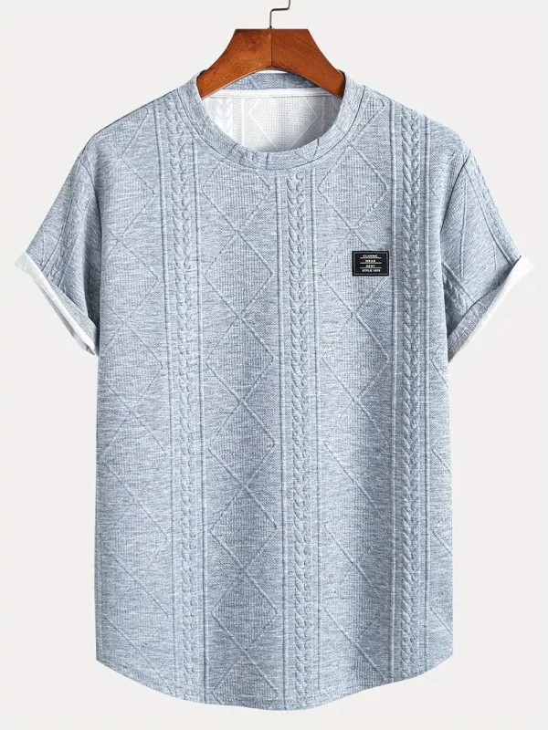 Light blue t-shirt, front view