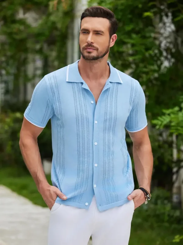 Vintage Men's Tshirt. light blue tshirt,