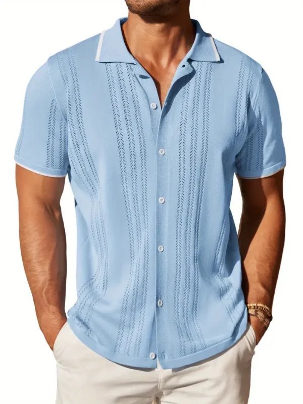 Vintage Men's Tshirt. light blue tshirt,