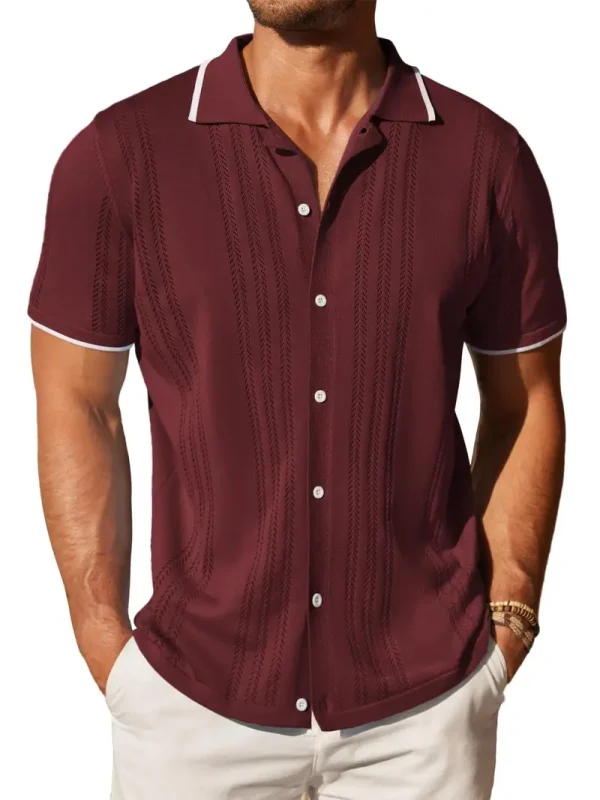 Vintage Men's Tshirt. Burgundy Color Tshirt,