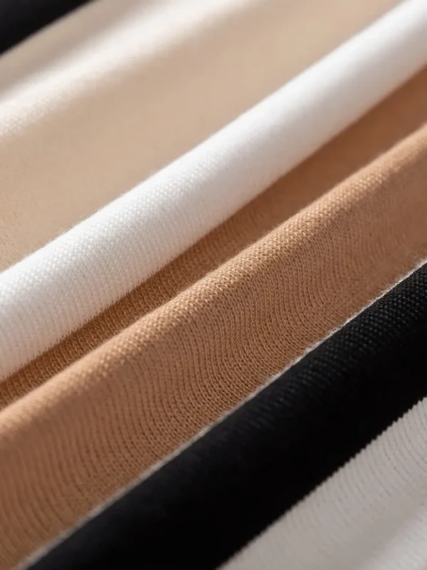Striped Henley Neck T-Shirt for Men | Casual & Trendy