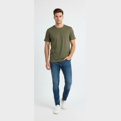 olive green tshirt